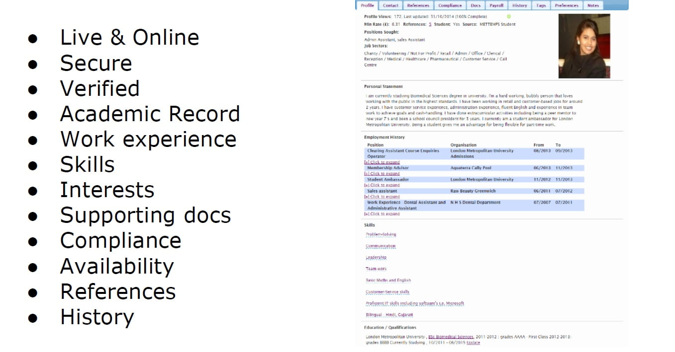 Personal Employability Profile